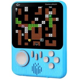 Resim Mini Atari Taşınabilir Oyun Konsolu 3.5 Inç Ekran Çift Konsol 666 Adet Retro Oyun Gameboy El Atarisi 
