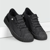 Resim GAMELU Vigor Erkek Siyah Kumaş Bez Günlük Ortopedik Memory Taban Spor Sneaker Ayakkabı 
