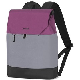 Resim Mack Mce-1303 14.1" Zen Eco Günlük Sırt Çantası Bordo Gri 