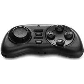 Resim Black-pl-608 Mini Taşınabilir Bluetooth 3.0 Gamepad Oyun Denetleyicisi Android Akıllı Telefon Tablet Pc Aksesuarları İçin 