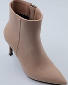 Resim PASSAGE SHOES 5053 Bej Topuklu Kışlık Kadın Bot 