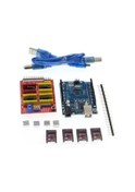 Resim Pazly 3d Yazıcı Geliştirme Seti: Cnc Shield V3 Engraver Montaj Kiti + Gelişmiş Elektronik Kart Paketi 