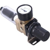 Resim Ximistore9 Otomatik Su Yağ Ayırıcısı, Alüminyum Ve Paslanmaz Çelikten Yapılmış, 5μm Filtreleme Doğruluğu İle Pnömatik Regülatör Filtre Aw2000-02d 