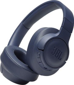Resim JBL T700BT KABLOSUZ KULAK ÜSTÜ BLUETOOTH KULAKLIK MAVİ 