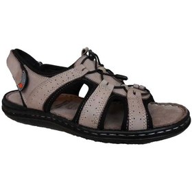 Resim Dr.Soft Erkek Deri Sandalet 024-0044 - Kum Kum Rengi 