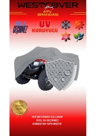 Resim Segway Snarler At6s E Atv Brandası Su Geçirmez Premium -gri 
