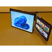 Resim ECDESİNG Taşınabilir Çift Monitör Tutucu Standı | Laptop ve Tablet İçin Çoklu Ekran Aparatı 