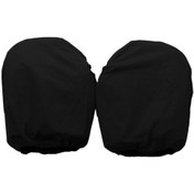 Resim Sym Jet 14 El Koruma Yağmurluğu Siyah Motospartan 