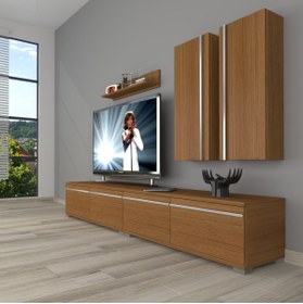 Resim Decoraktiv Eko 5220t Mdf Tv Ünitesi Tv Sehpası - Naturel Ceviz 