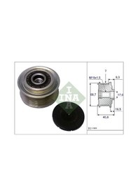 Resim Ina 535007910 Alternator Kasnagi 373004a001 373004a002 373004a003 