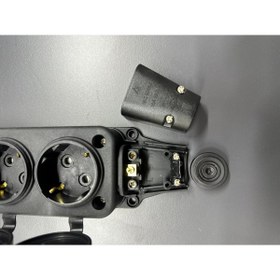 Resim Eraplast 3'lü Grup Kauçuk Mono-faz Priz 