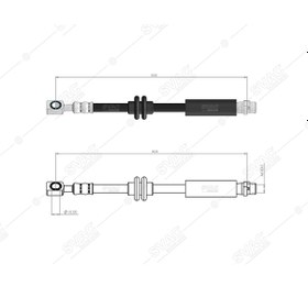 Resim SVAC 30-153 Fren Hortumu Ön 17'' Insignia A 09-17 