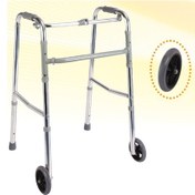 Resim Tekerlekli Walker Tekerli Hasta Yürüteci Ithal Hareketli Walker 