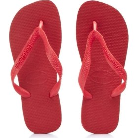 Resim Havaianas Parmak Arası Plaj Terliği Koyu Lacivert Erkek Kullanımına Uygun Düz Topuklu 
