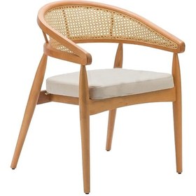 Resim Gazel Sandalye Ahşap Gürgen 1 Adet Cafe,restaurant,mutfak,salon,yemek Odası Sandalyesi Naturel 
