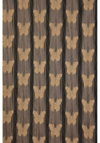 Resim Kelebek Birleşik Model Gold Renk Hazır Ip Perde 300x270 