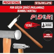 Resim Pdr Çekiç Paslanmaz Bombeli Noktalı 