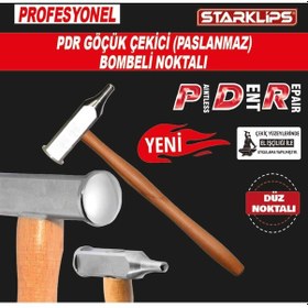 Resim Pdr Çekiç Paslanmaz Bombeli Noktalı 