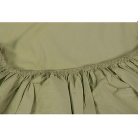 Resim Nox Fitted Çarşaf Pastel Yeşil 120x200 Cm Yeşil 