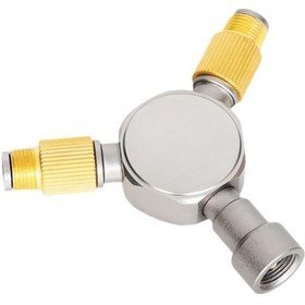 Resim Dolıty Gaz Yakıt Bidonu 2 Yollu Ayırıcı Alüminyum Alaşım 8 