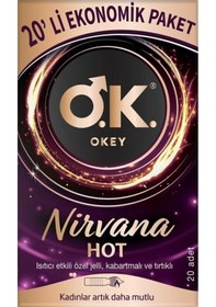 Resim Okey Nirvana Hot Prezervatif 60'lı 