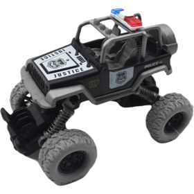 Resim Ctoy Çek Bırak Amortisörlü Büyük Tekerlekli Oyuncak Polis Arabası CTOY-989U 