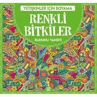 Resim Renkli Bitkiler - Yetişkinler İçin Boyama 