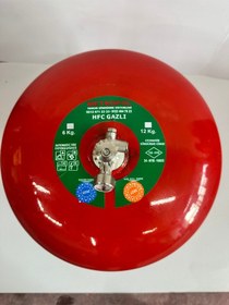 Resim Yangın Tekne Sertifikalı 12kg Hfc Gazlı Tayfun Yangın Söndürme Tüpü 4yıl Garantili 