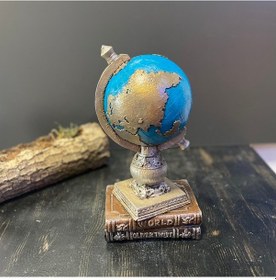 Resim Kitap Üzeri Dekoratif Dünya Küre 