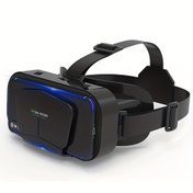Resim 1 adet 3D VR Gözlüğü Akıllı Sanal Gerçeklik Kaskı iPhone Android Telefonlar için Lensler 