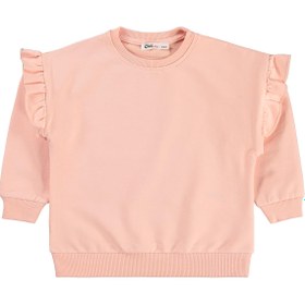 Resim Civil Girls Kolu Fırfırlı 2-5 Yaş Eşofman Takımı - Pudra - Pudra / 4-5 Yaş 