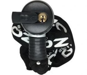 Resim Zozo Bisiklet Anahtarlı Zincir Kilit 90CM - 6mm Kalınlık 