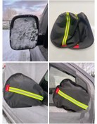 Resim AUTO PARTS Tüm Araçlara Uyumlu Dış Ayna Kar,Buz Önleyici Kılıf 