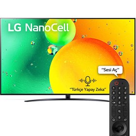 Resim LG 43NANO766QA 108 EKRAN 4K ULTRA HD TELEVİZYON LG