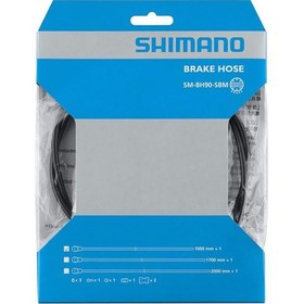 Resim Shimano Sm-bh90-Sbm Hidrolik Fren Kablosu 1000 MM (bl-m9000/br-m90 Siyah 