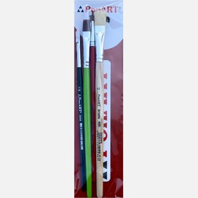 Resim PonArt Hobby 4'lü Fırça Set 