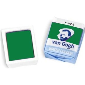 Resim Talens Van Gogh 1/2 Tablet Sulu Boya 616 Viridian 