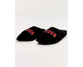 Resim SPIDERMAN- T- Spider Yazılı Siyah Erkek Ev Terliği 