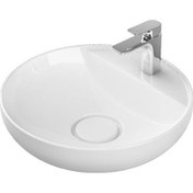 Resim Lapino Vision Class Tezgah Üstü Beyaz Çanaklı Lavabo - 42 cm 