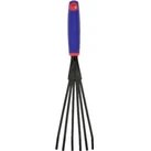 Resim Die Grup 360X87 mm Çelik Mini Bahçe Tırmığı, Profesyonel Kullanım Için 