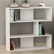 Resim Mozide White Life Kitaplık 