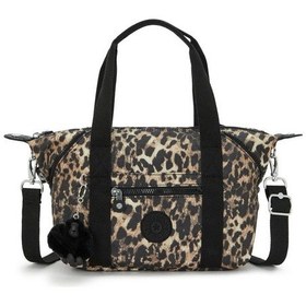 Resim Kipling Art Mini Küçük Boy Omuz Çantası Leopar 