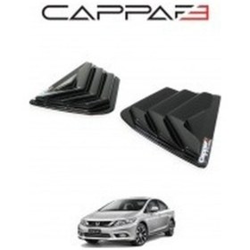 Resim Honda Civic 2012-2015 Yıl Aralığı Uyumlu Kelebek Cam Aksesuarı 