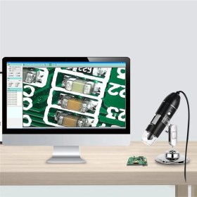 Resim Dijital Usb Mikroskop 1000x Zoom Electronic Magnifier Fotoğraf Ve Video Kayıtlı 