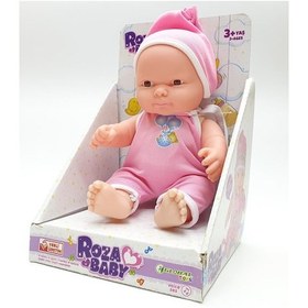 Resim Roza Bebek - Sesli ve Konuşan Et Bebek - Gl100569-Pembe 