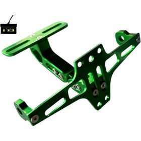 Resim Katlanır Plakalık Cnc Ledli Yeşil 