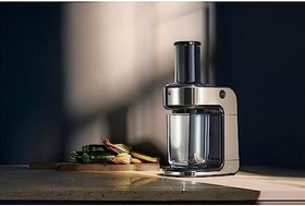 Resim WMF Kult X Çelik Gümüş Elektrikli Spiral Rende 80 W 