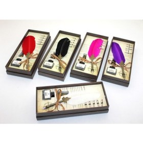 Resim Büro Ev Ofis Hediyesi İçin Şekilli Divit Hokka Seti 