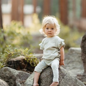 Resim Mint Jakar Tayt - BEBEK / Yeşil / 6-9 Ay 