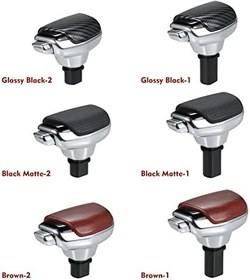 Resim lifcasual Araba Modifiye Oatik Çubuk Vites Topuzu Vites Kolu Kolu Kısa Kol Parlak Siyah Değiştirme Renat için 